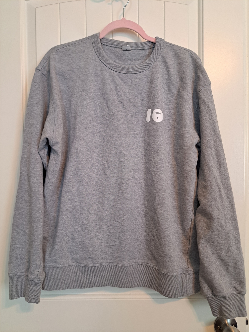 KOTN 100% Egyptian Cotton Gray 10-Year Edition Crewneck Sweatshirt - Large
